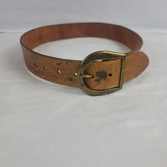 unknown | Accessories | Western Leather Belt With Detailed  display picture 1